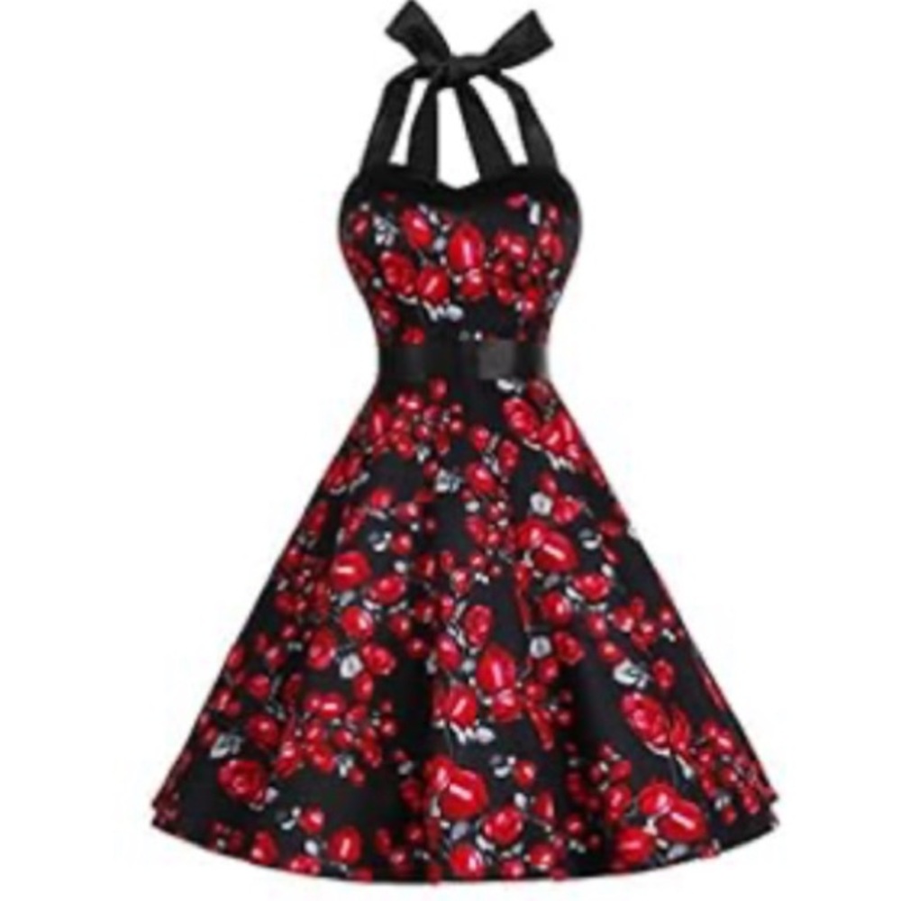 50s style dress with petticoat